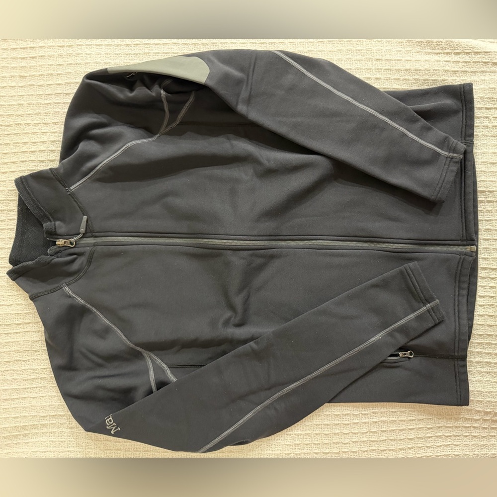 Marmot Black Jacket with Gray Details